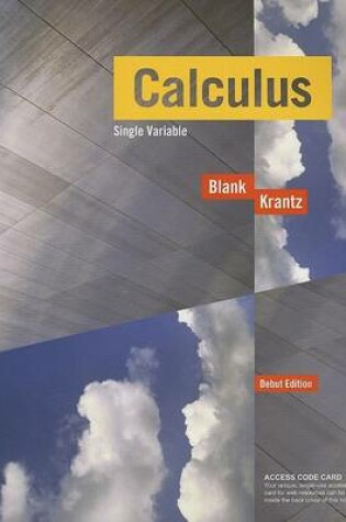 Cover of Calculus