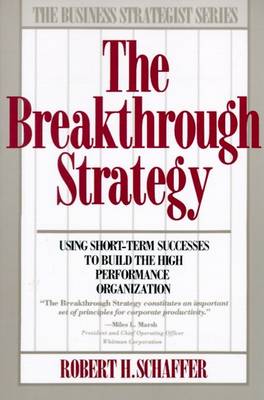 Book cover for The Breakthrough Strategy