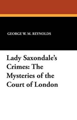 Book cover for Lady Saxondale's Crimes