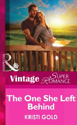 Cover of The One She Left Behind