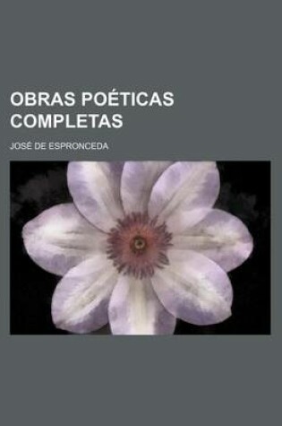 Cover of Obras Poeticas Completas