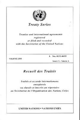 Cover of Treaty Series 2593