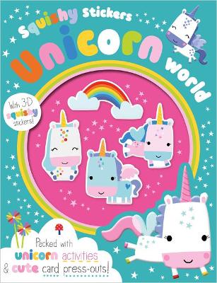 Book cover for Squishy Stickers Unicorn World