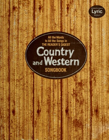 Book cover for Country and Western