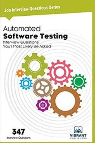 Cover of Automated Software Testing Interview Questions You'll Most Likely Be Asked
