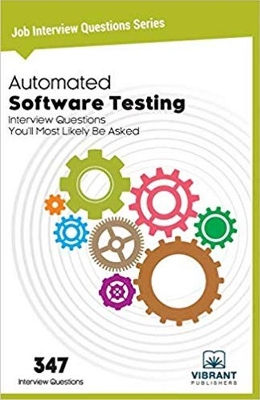 Book cover for Automated Software Testing Interview Questions You'll Most Likely Be Asked