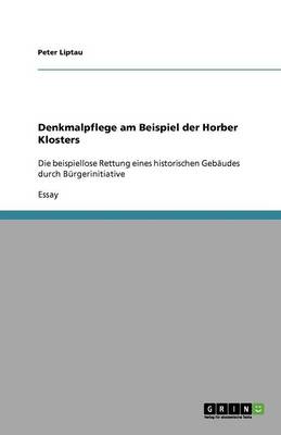 Book cover for Denkmalpflege am Beispiel der Horber Klosters