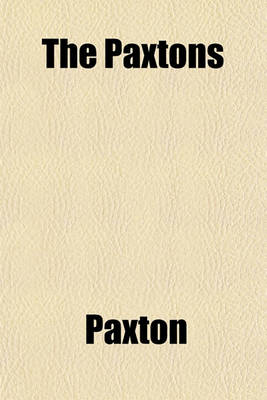 Book cover for The Paxtons