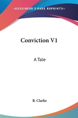 Cover of Conviction V1