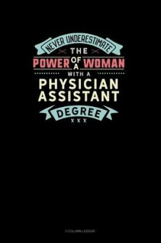 Cover of Never Underestimate The Power Of A Woman With A Physician Assistant Degree