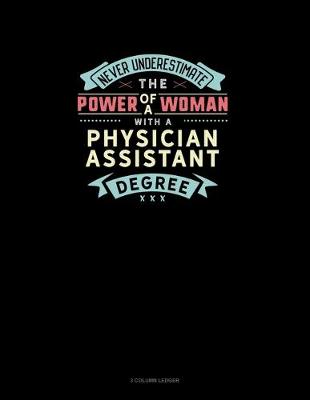 Cover of Never Underestimate The Power Of A Woman With A Physician Assistant Degree