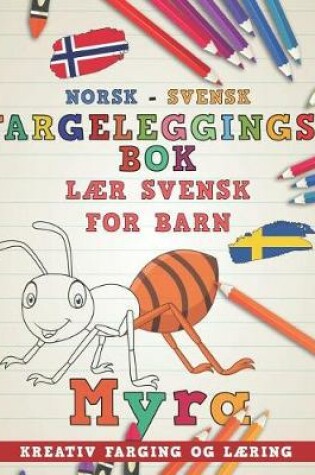 Cover of Fargeleggingsbok Norsk - Svensk I L