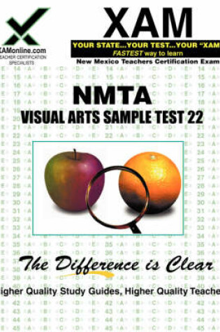 Cover of Nmta Visual Arts Sample Test 22 Teacher Certification Test Prep Study Guide