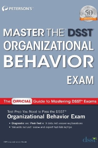 Cover of Master the DSST Organizational Behavior Exam