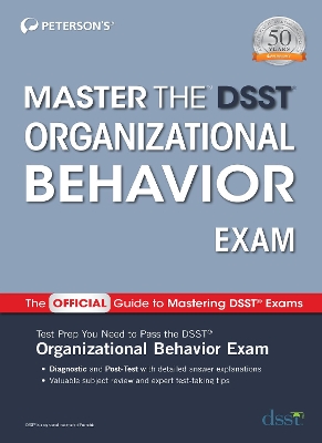 Book cover for Master the DSST Organizational Behavior Exam