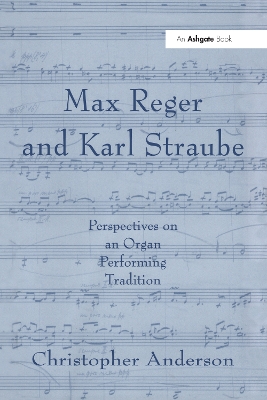 Book cover for Max Reger and Karl Straube
