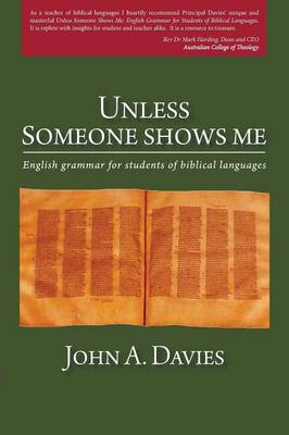Book cover for Unless Someone Shows Me