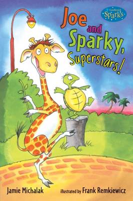 Book cover for Joe and Sparky Superstars (Candlewick Sparks)