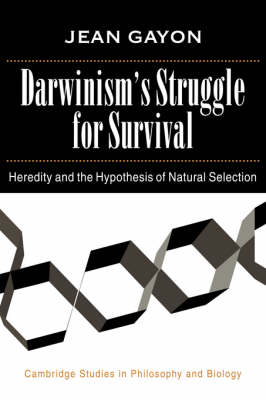 Book cover for Darwinism's Struggle for Survival