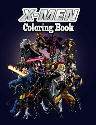 Book cover for X-Men Coloring Book