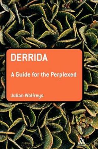 Cover of Derrida: A Guide for the Perplexed