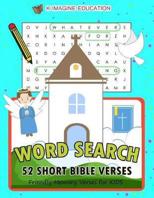 Book cover for Word Search 52 Short Bible Verses