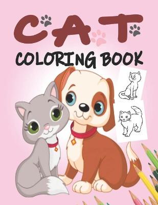 Book cover for Cat Coloring Book