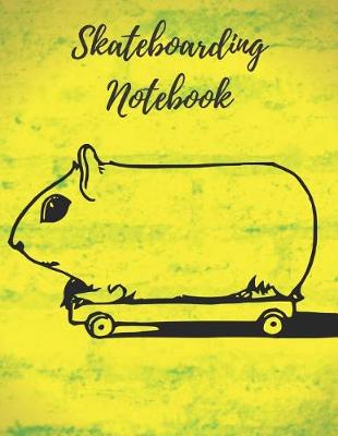 Book cover for Skateboarding Notebook