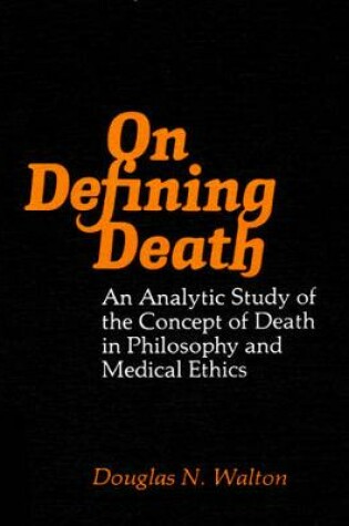 Cover of On Defining Death