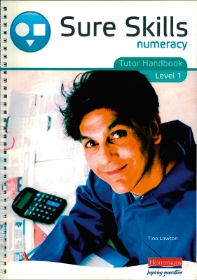 Book cover for Sure Skills Numeracy Level 1 Tutor Handbook