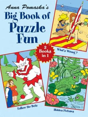 Cover of Anna Pomaska's Big Book of Puzzle Fun