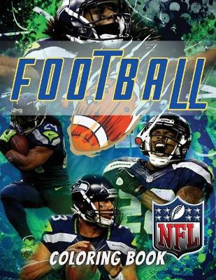 Book cover for Football Coloring book