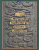 Cover of India: Mainstreaming the Environment for Sustainable Development