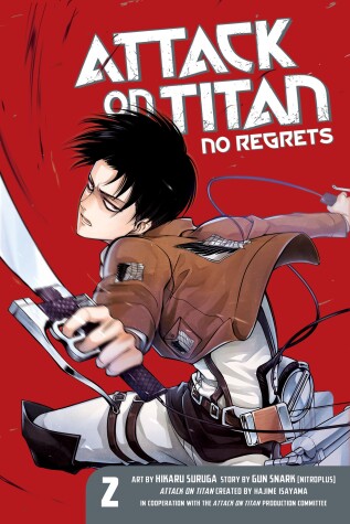 Attack On Titan: No Regrets 2 by Hajime Isayama, Gan Sunaaku