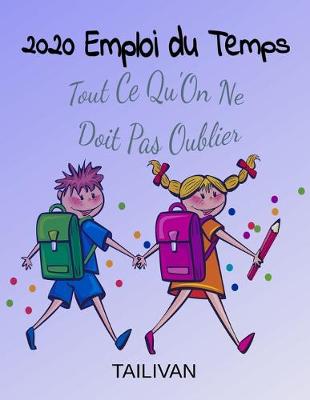 Book cover for 2020 Emploi Du Temps