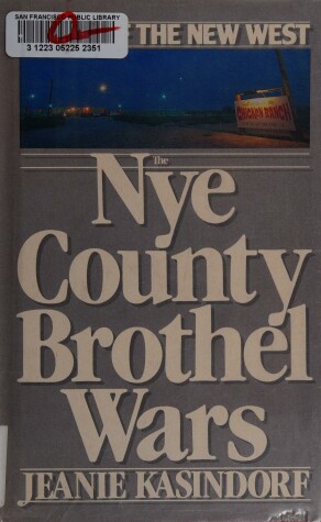 Book cover for The Nye County Brothel Wars