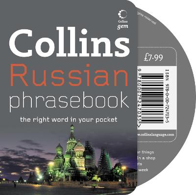 Book cover for Russian Phrasebook and CD Pack
