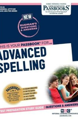Cover of Advanced Spelling (CS-54)