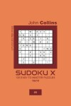 Book cover for Sudoku X - 120 Easy To Master Puzzles 10x10 - 8