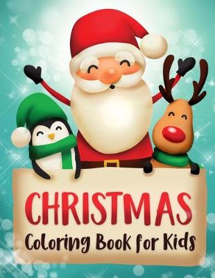 Book cover for Christmas Coloring Book for Kids