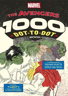 Book cover for Marvel's Avengers 1000 Dot-to-Dot Book