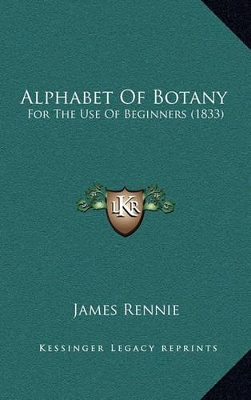 Book cover for Alphabet of Botany