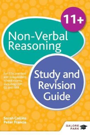 Cover of 11+ Non-Verbal Reasoning Study and Revision Guide