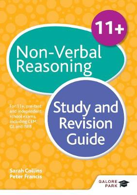 Book cover for 11+ Non-Verbal Reasoning Study and Revision Guide