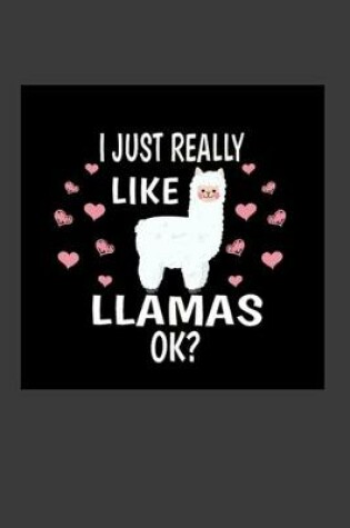 Cover of I Just Really Like Llamas Ok?