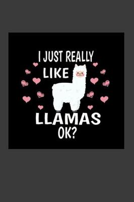 Book cover for I Just Really Like Llamas Ok?