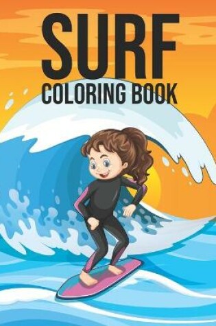 Cover of Surf Coloring Book