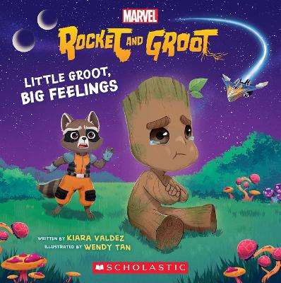 Book cover for Little Groot, Big Feelings