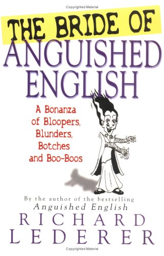 Book cover for BRIDE OF ANGUISHED ENGLISH