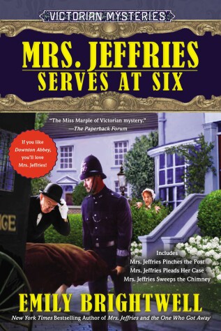 Cover of Mrs. Jeffries Serves at Six
